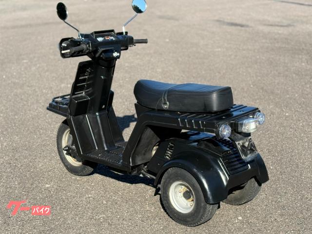 【購入済み！】ホンダ　ジャイロX　（黒）TD01　バーハン仕様　カスタムベース　登録書類有り　◆彦根市～ ホンダ ジャイロX TD01 ツースト3輪車｜R41HOUSE｜新車