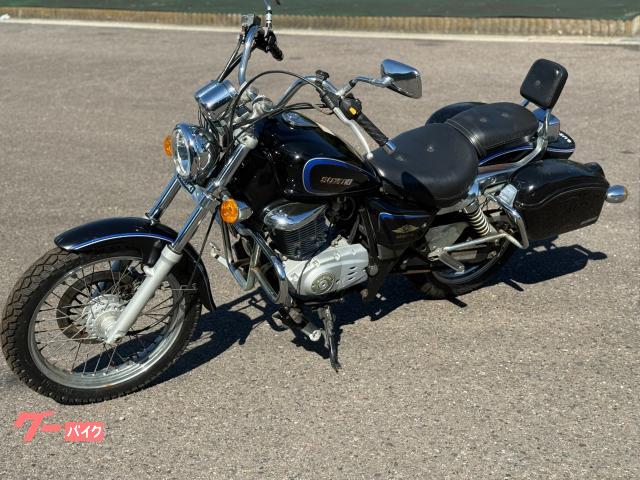 スズキ GZ125HS タイヤ前後新品 エアクリ、オイルフィルター