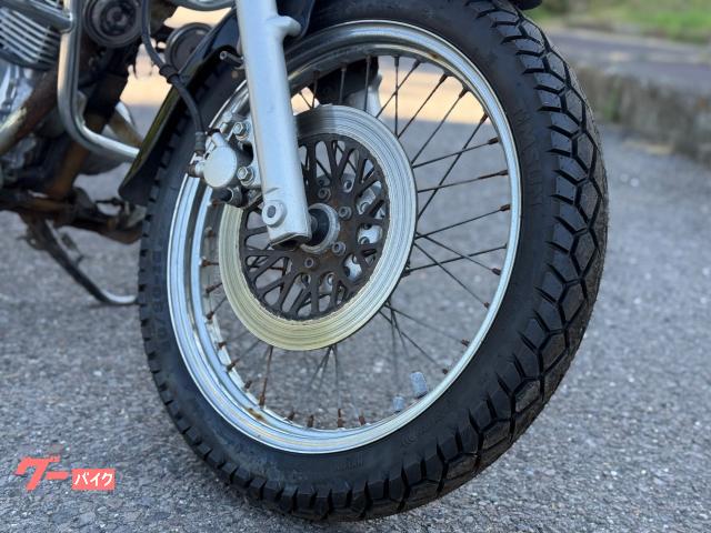スズキ GZ125HS タイヤ前後新品 エアクリ、オイルフィルター