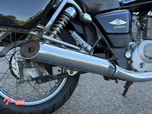 スズキ GZ125HS タイヤ前後新品 エアクリ、オイルフィルター