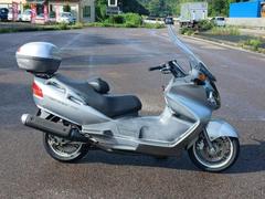 スズキ　スカイウェイブ６５０　前後タイヤ新品　レギュレータ新品　ＧＩＶＩ大型リアボックス　車検令和９年７月