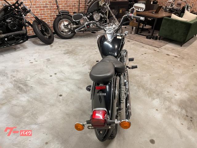 ヤマハ ドラッグスター250 カスタム車両 スラッシュカットマフラー