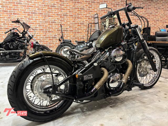 スポタン ハーレー バルカン チョッパー エイジング バルカンクラシックchopperの製作過程 #カワサキ #バルカン400