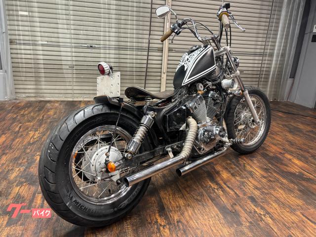ヤマハ XV250ビラーゴ チョッパーカスタム ドラッグパイプ