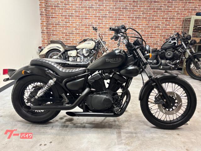 ヤマハ XV250ビラーゴ ライトカスタム スラッシュカットマフラー