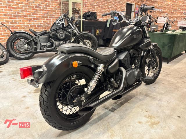 ヤマハ XV250ビラーゴ ライトカスタム スラッシュカットマフラー