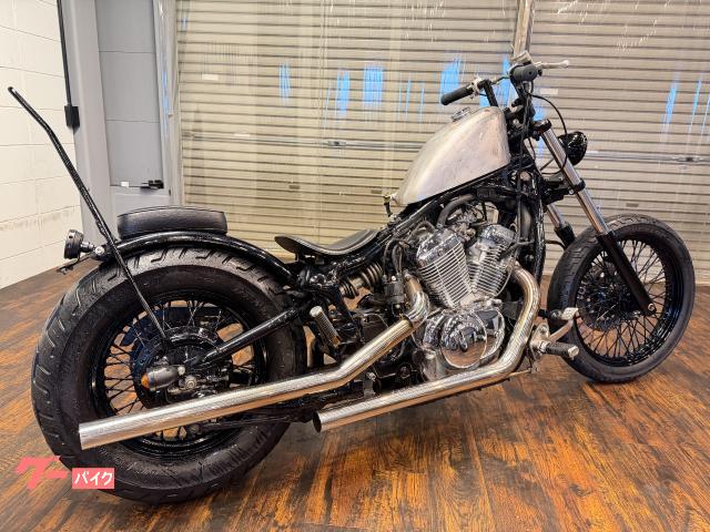 ホンダ スティード400 チョッパーカスタム エイジングタンク