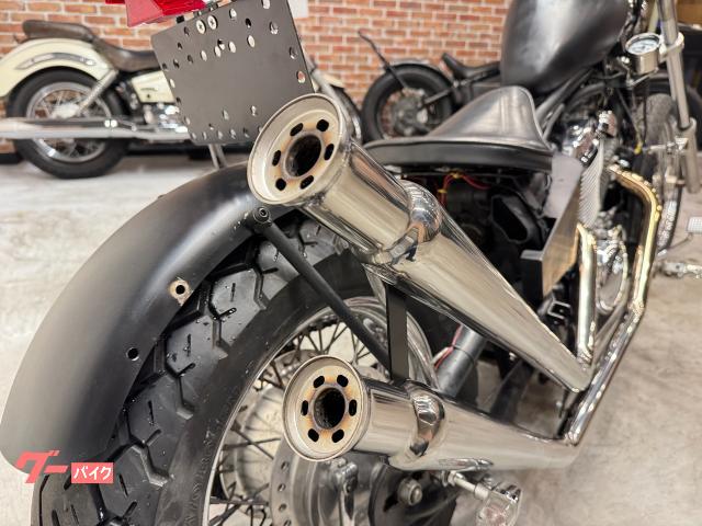 ホンダ スティード400 チョッパーフルカスタム エッグタンク アップ
