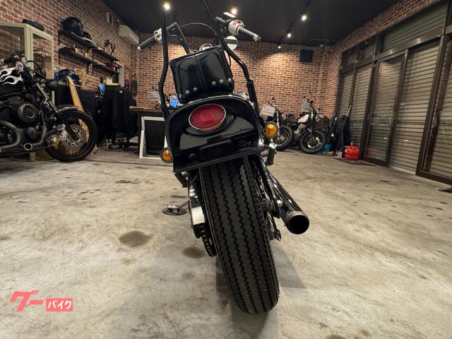 ホンダ スティード400 チョッパーカスタム エグリタンク 2in1