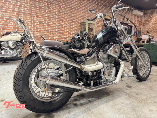 ホンダ スティード400 チョッパーフルカスタム アップトランペット