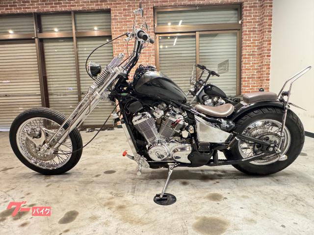 ホンダ スティード400 チョッパーフルカスタム アップトランペット