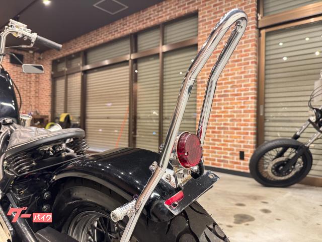 カワサキ バルカン400 チョッパーカスタム スポタン ドラッグパイプ