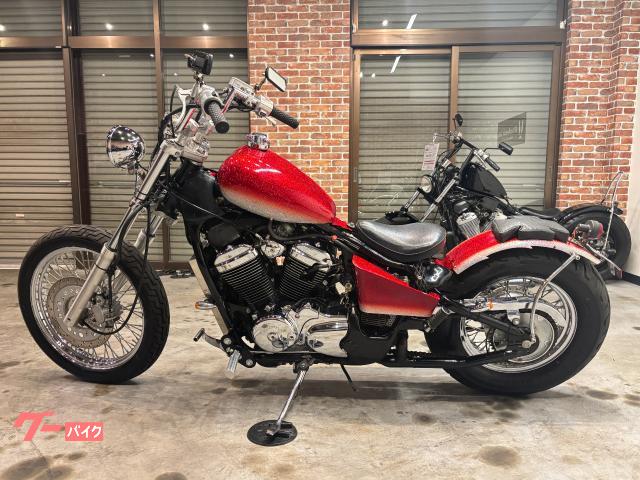 ホンダ スティード400 チョッパーフルカスタム マスタングタンク