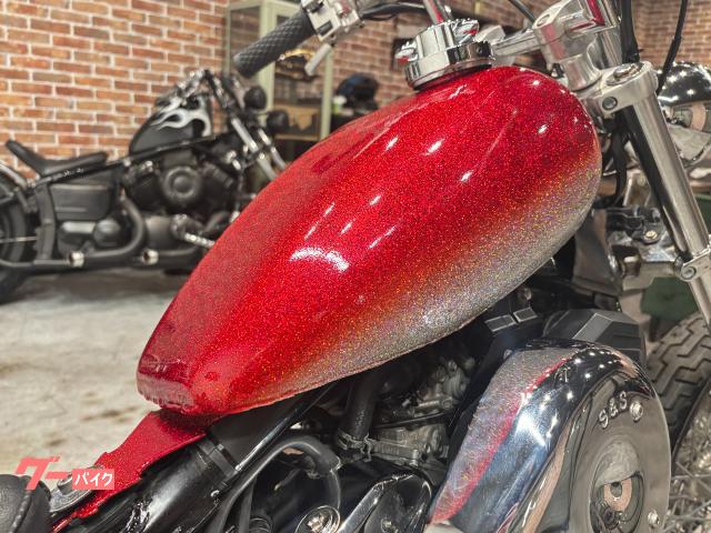ホンダ スティード400 チョッパーフルカスタム マスタングタンク