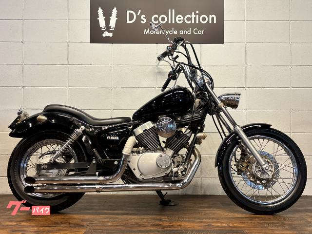 ＸＶ２５０ビラーゴ　ライトチョッパーカスタム　ロングスラッシュカットマフラー　ＳＵエアクリ　エイプハン　タンデムシート　ライザー