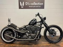 ＨＡＲＬＥＹ−ＤＡＶＩＤＳＯＮ　ＦＸＳＴＢ　ナイトトレイン　製作車両　小型スイッチ　配線中通し　７４スプリンガー　フロント２１インチ　サブコン　シーシーバー