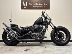 カワサキ　バルカン４００クラシック　チョッパーカスタム　スポタン　アップトランペットマフラー　ＳＵエアクリ　ワンオフＣＣバー　Ｔバーハン