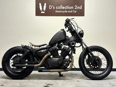 ヤマハ　ＸＶ２５０ビラーゴ　フリスコフルカスタム　スラッシュカットマフラー　スポタン　アタックバー　ビンテージフェンダー　サイドナンバー