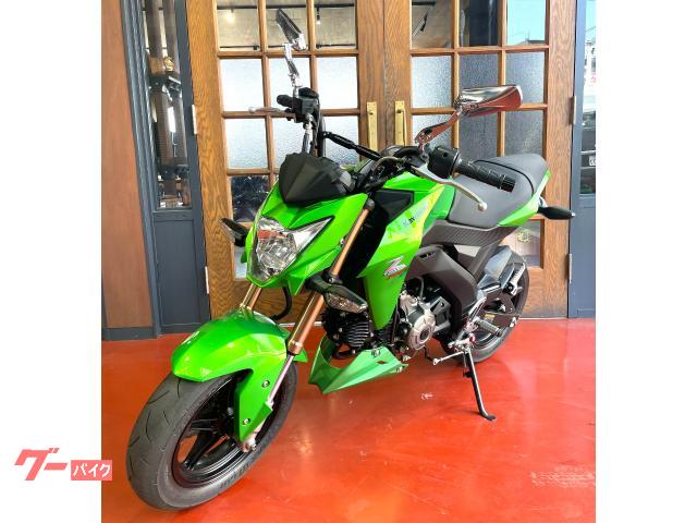 カワサキ　Z125pro  神奈川県茅ヶ崎市　自賠責保険つき カワサキ Z125PRO 2016年 3000キロ 自賠責保険二年付き