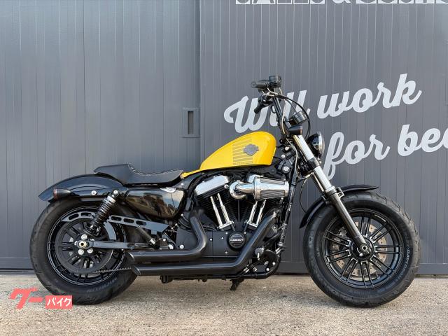 ＸＬ１２００Ｘ　フォーティエイト　キャストホイール　バンス＆ハインズショートショット　サイドナンバー　アタックバー