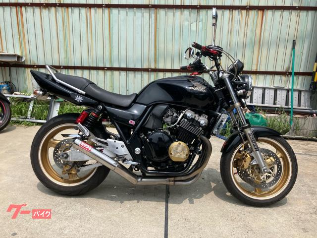 ＣＢ４００Ｓｕｐｅｒ　Ｆｏｕｒ　社外マフラー　アップハンドル等カスタム多数
