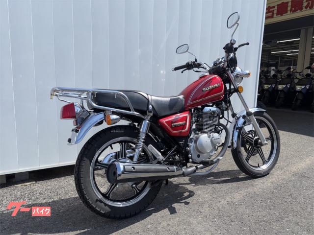 稀少車 GN125-2F マルーン色 実走行3500km フル装備 スズキ GN125-2F - WindSocks（ウィンドソックス）