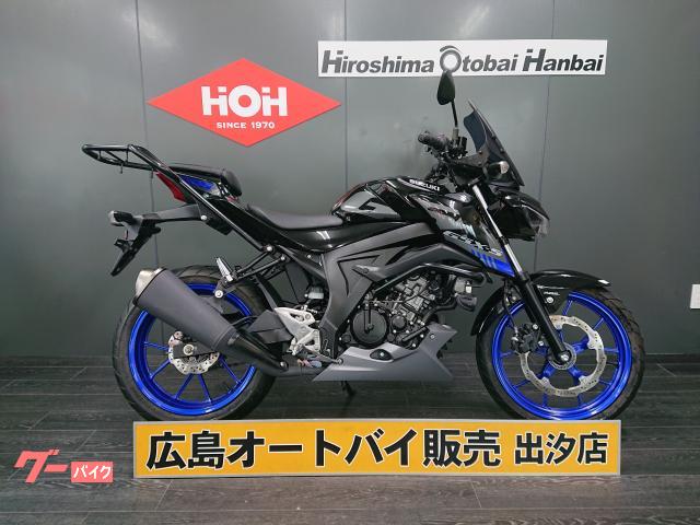 ＧＳＸ−Ｓ１２５　ＡＢＳ　エンジンガード　ＬＥＤフォグ　リアキャリア　ＵＳＢ電源　スクリーン