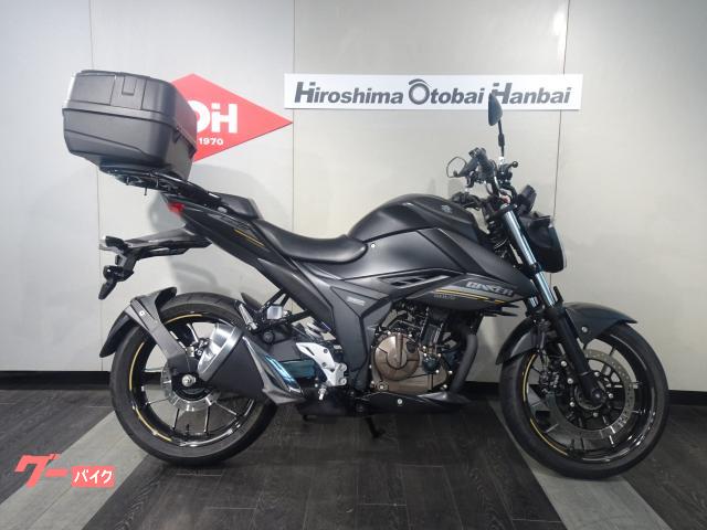 スズキ GIXXER 250 ABS リヤボックス スマホホルダー