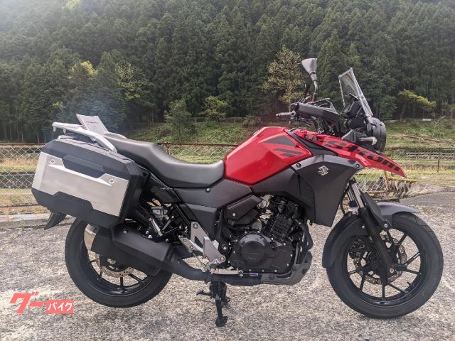 消費税無し V-strom250 Vストローム250 純正フルパニアセット【傷あり