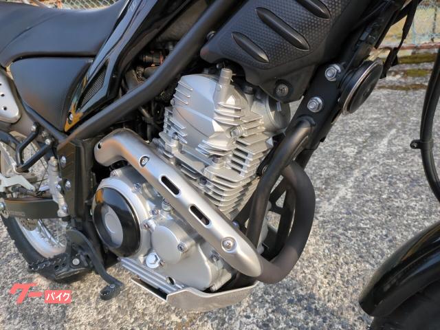ヤマハ トリッカー 前後タイヤ新品 テールボックス アルミ