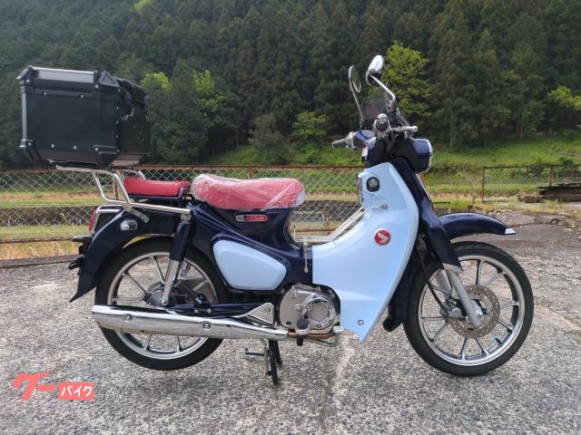 スーパーカブＣ１２５　テールＢＯＸ　メーターバイザー　タンデムシート付き