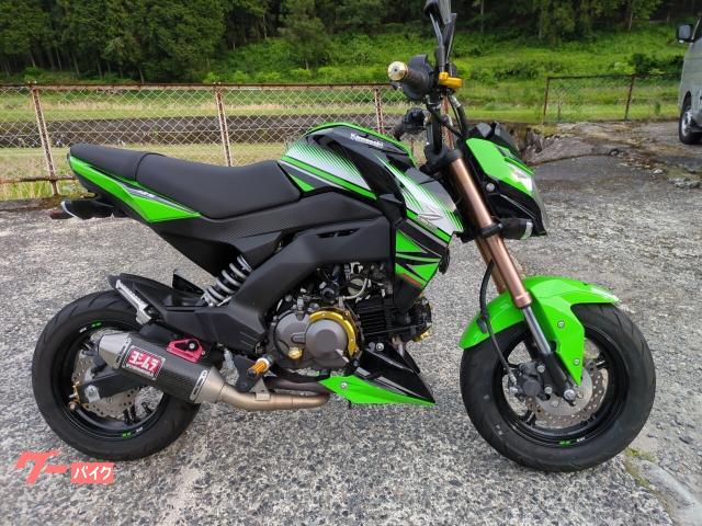 Ｚ１２５ＰＲＯ　ヨシムラマフラー　社外シート　スライダー　エンジンプロテクター付き