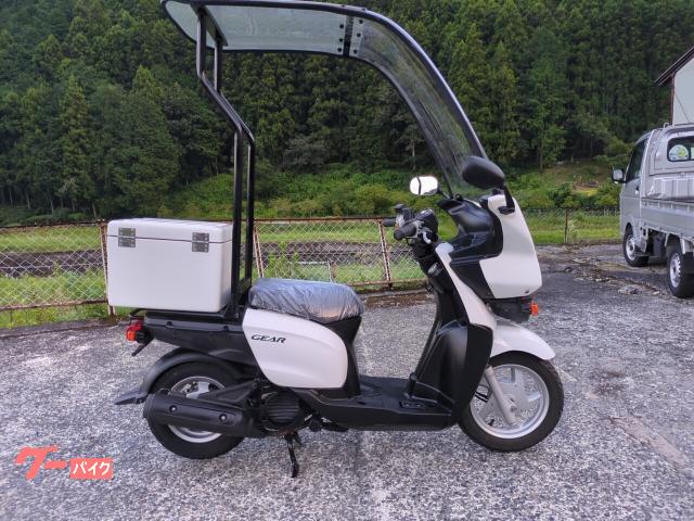 ＧＥＡＲ　パーキングギヤ　ルーフ付き　グリップヒーター、ビジネスＢＯＸ付