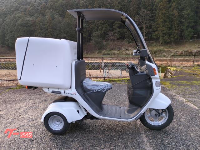 ジャイロキャノピー 後期型 大型デリバリーBOX USB電源 スマフォホルダー インナーバスケット付き
