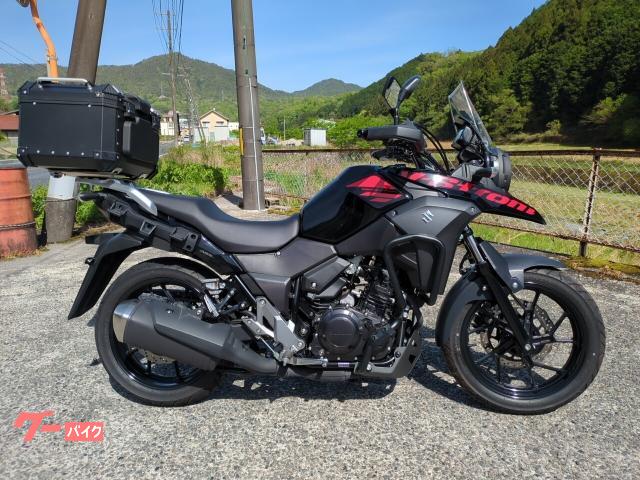 Ｖ−ストローム２５０ローダウン車　ＡＢＳ　２．０ＥＴＣ　パニアケース　グリップヒーター付き