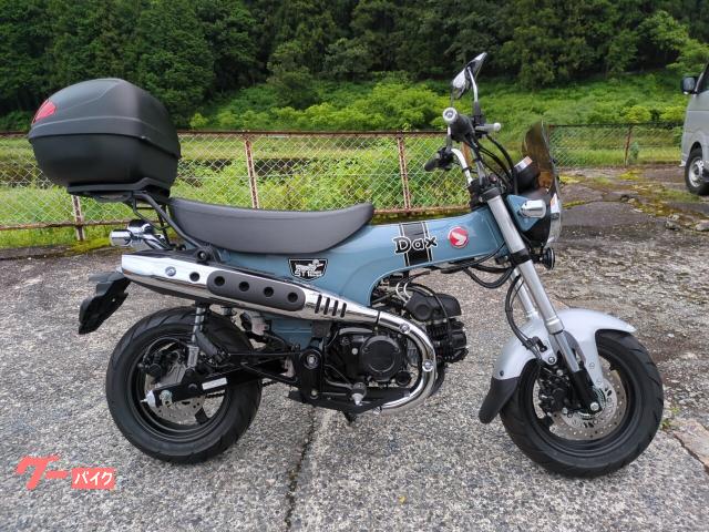 ダックス１２５　ＡＢＳ　ＧＩＶＩテールＢＯＸ　メーターバイザー付き