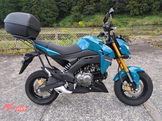 カワサキ Z125PRO ファイナルモデル テールBOX、LED