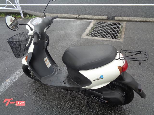 SUZUKI　 スズキ　レッツ4・Ⅳ（白）　納車点検整備済！　自賠責加入後すぐ乗車可 スズキ レッツ4 4サイクルインジェクションモデル｜バイクショップ