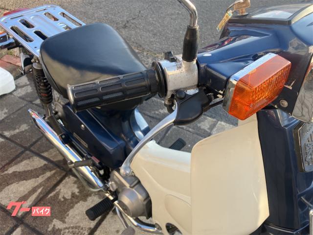 ホンダ スーパーカブ90カスタム カスタムマフラー 角目 セル付き 3