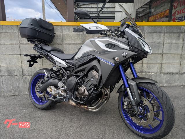 トレイサー９００（ＭＴ−０９トレイサー）　ＥＣＵ書換フルパワー・ハンドル・リアボックス・ＥＴＣ・Ｇヒーター・ＵＳＢ付