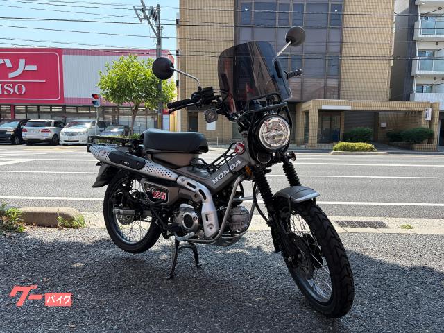 ＣＴ１２５ハンターカブ　ワンオーナー　シールド　ヘッドライトガード　センターキャリア　マウントバー　メットロック