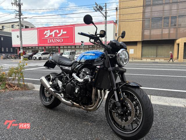 Ｚ９００ＲＳ　青火の玉　オーバーサブフレーム　エンジンスライダー　ラジエターガード　シート　グラブバー　ウインカー　フェンレス