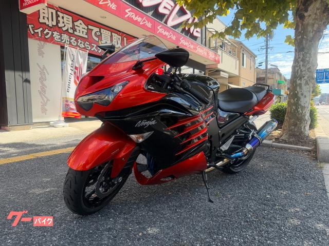 カワサキ Ninja ZX－14R ABS フルエキチタンマフラー
