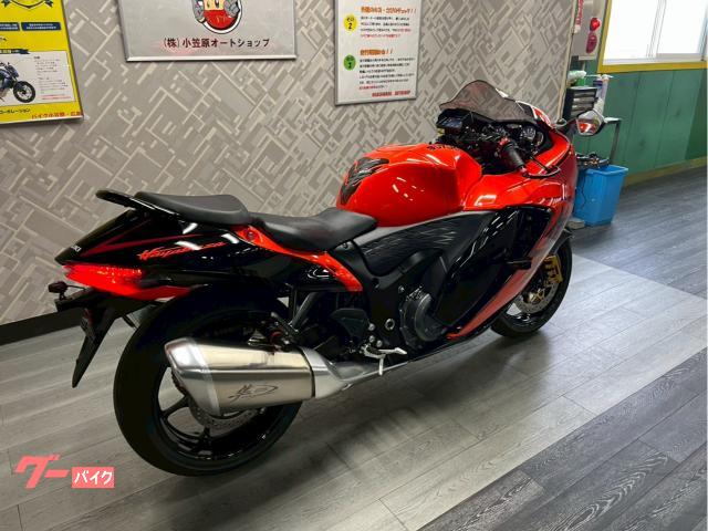 SUZUKI GSX1300Rハヤブサ 黒/赤 車検残R8/8月 エンジン始動動画 半額配送キャンペーン 限定 現状渡し諸経費￥0- 横浜 P-Yard Hayabusa 25周年 スペシャルサイト | 二輪車 | スズキ