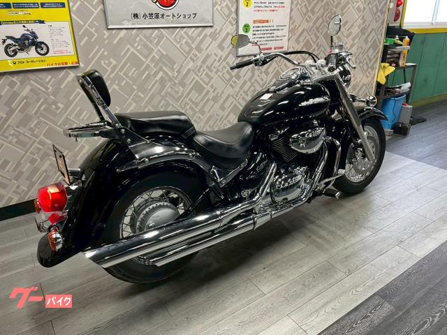 スズキ イントルーダークラシック バックレスト エンジンガード