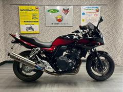 ホンダ　ＣＢ４００Ｓｕｐｅｒ　ボルドール　ＶＴＥＣ　Ｒｅｖｏ　ナサートマフラー　バックステップ