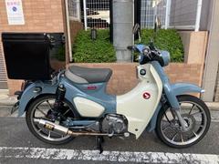 ホンダ　スーパーカブＣ１２５ＡＢＳ　　ヨシムラマフラー　ラゲ−ジボックス付き　スマ−トキー仕様