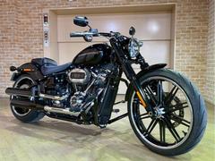 ＨＡＲＬＥＹ−ＤＡＶＩＤＳＯＮ　ＦＸＢＲＳ　ソフテイル　ブレイクアウト１１４　２０２２年モデル　ＥＴＣ　フロントブラックアウト　ドラッグスタイル