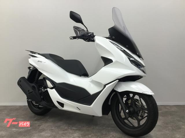 ＰＣＸ　ＪＫ０５　ミツバ前後ドラレコ　グリップヒーター　ボディマウントシールド　ナックルバイザー他　パールジャスミンホワイト