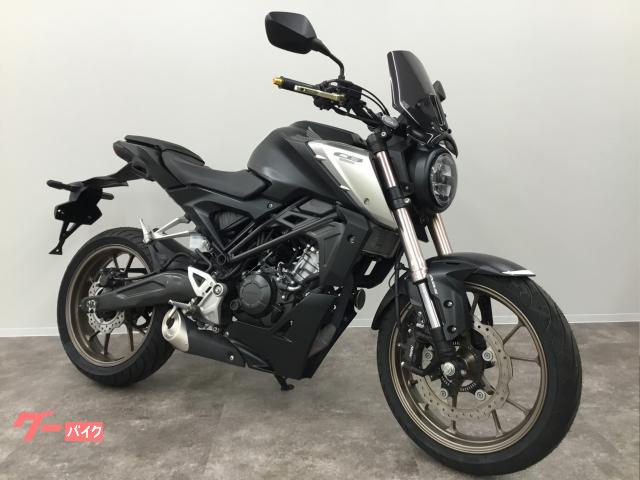 ＣＢ１２５Ｒ　ＪＣ９１　ＤＯＨＣエンジン　ＳＦＦ−ＢＰ倒立フロントフォーク　前後タイヤ＆チェーン新品　スクリーン　カスタムレバー